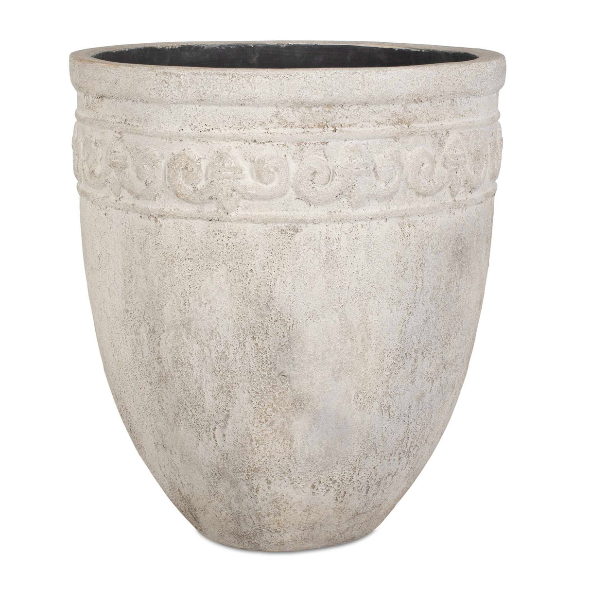 Modern European furniture - Carved Concrete Indoor/Outdoor Planter - www.oroa.com