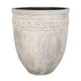 Modern European furniture - Carved Concrete Indoor/Outdoor Planter - www.oroa.com