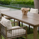 Teak Wavy Indoor/Outdoor Bowl | Uttermost Flow