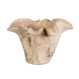Teak Wavy Indoor/Outdoor Bowl | Uttermost Flow