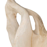 Modern European furniture - Abstract Teak Indoor/Outdoor Sculpture - www.oroa.com