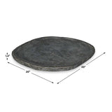 River Stone Indoor/Outdoor Tray | Uttermost Stoneveil - www.oroa.com