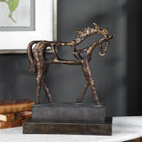 Antique Bronze Sculpture | Uttermost Titan Horse