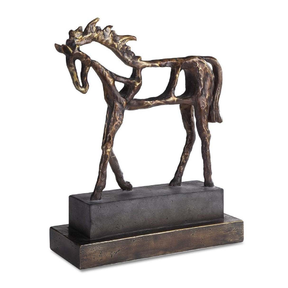 Antique Bronze Sculpture | Uttermost Titan Horse