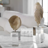 Aged Ivory Sculptures (3) | Uttermost Oyster Shell