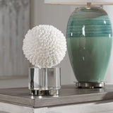White Seashell Look Sculpture | Uttermost Cascara - www.oroa.com