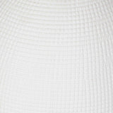Modern European furniture - White Ceramic Contemporary Indoor/Outdoor Vases (3) - www.oroa.com