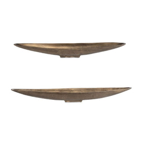 Cast Aluminum Indoor/Outdoor Bowls (2) | Uttermost River Run - www.oroa.com