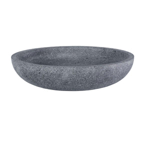 Modern European furniture - Gray Lava Stone Indoor/Outdoor Bowl - www.oroa.com