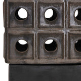 Modern European furniture - Earthenware Indoor/Outdoor Lantern Candleholder - www.oroa.com
