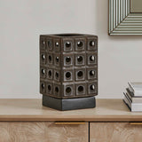 Modern European furniture - Earthenware Indoor/Outdoor Lantern Candleholder - www.oroa.com