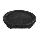 Modern European furniture - Black Textured Indoor/Outdoor Bowl - www.oroa.com