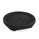 Modern European furniture - Black Textured Indoor/Outdoor Bowl - www.oroa.com