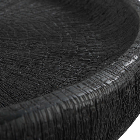 Modern European furniture - Black Textured Indoor/Outdoor Bowl - www.oroa.com