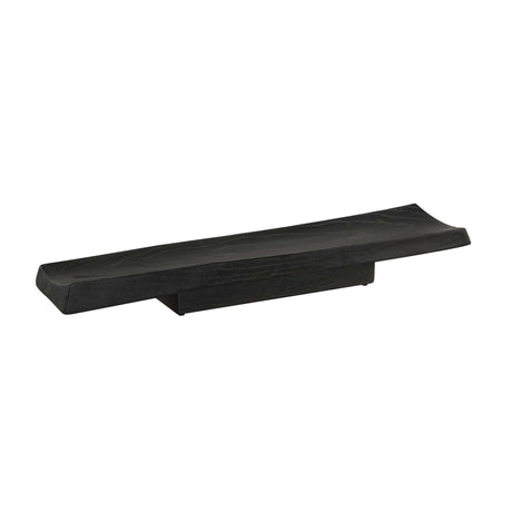 Modern European furniture - Black Casted Wood Indoor/Outdoor Tray - www.oroa.com