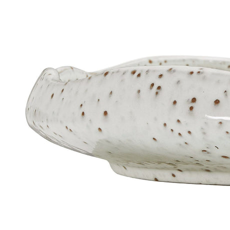 Pitted Earthenware Indoor/Outdoor Bowl | Uttermost Stardust Ripple
