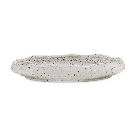 Pitted Earthenware Indoor/Outdoor Bowl | Uttermost Stardust Ripple
