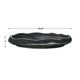 Pitted Earthenware Indoor/Outdoor Bowl | Uttermost Stardust Ripple