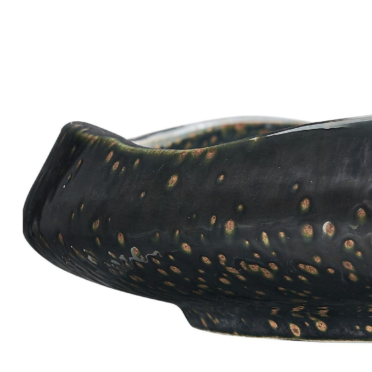 Pitted Earthenware Indoor/Outdoor Bowl | Uttermost Stardust Ripple
