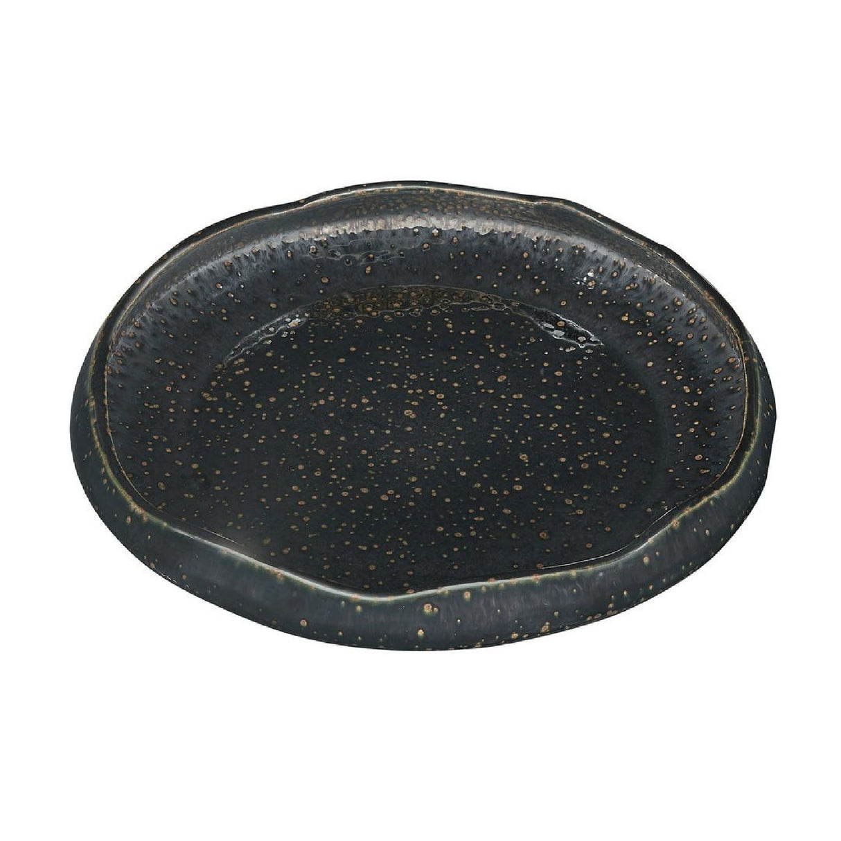 Pitted Earthenware Indoor/Outdoor Bowl | Uttermost Stardust Ripple