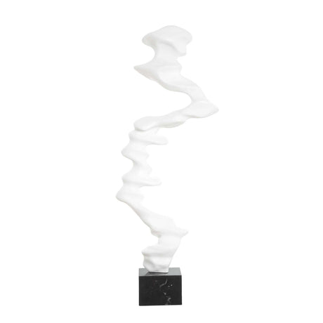 Modern European furniture - White Abstract Indoor/Outdoor Sculpture - www.oroa.com