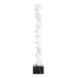 Modern European furniture - White Abstract Indoor/Outdoor Sculpture - www.oroa.com