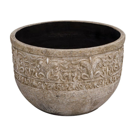 Embossed Stone-Like Indoor/Outdoor Planter | Uttermost Regalia - www.oroa.com