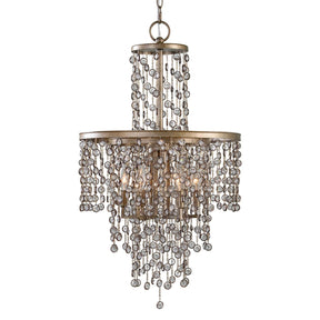 Modern European furniture - Crystal Cascade 6-Light Chandelier - www.oroa.com