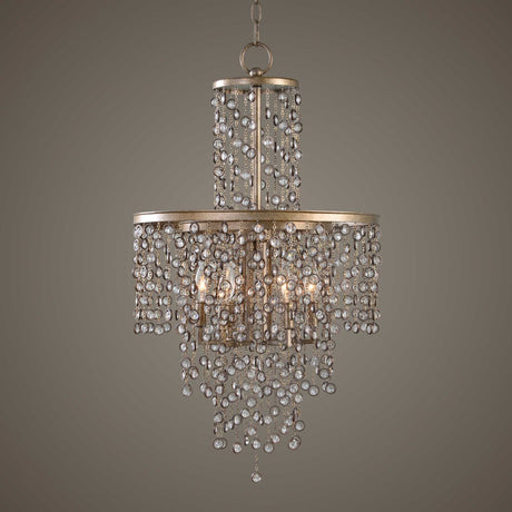 Crystal Cascade 6-Light Chandelier | Uttermost Valka