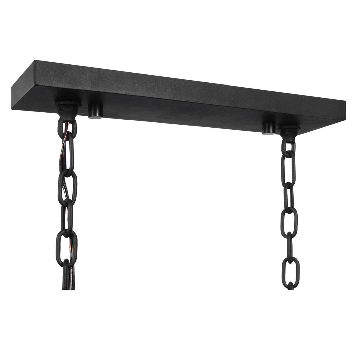 Black Framed 6-Light Island Lamp | Uttermost Jarsdel