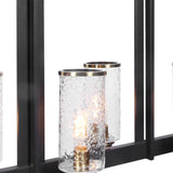 Black Framed 6-Light Island Lamp | Uttermost Jarsdel