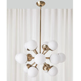 Opal Globes Sputnik Chandelier | Uttermost Droplet - www.oroa.com