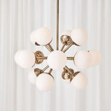 Opal Globes Sputnik Chandelier | Uttermost Droplet - www.oroa.com