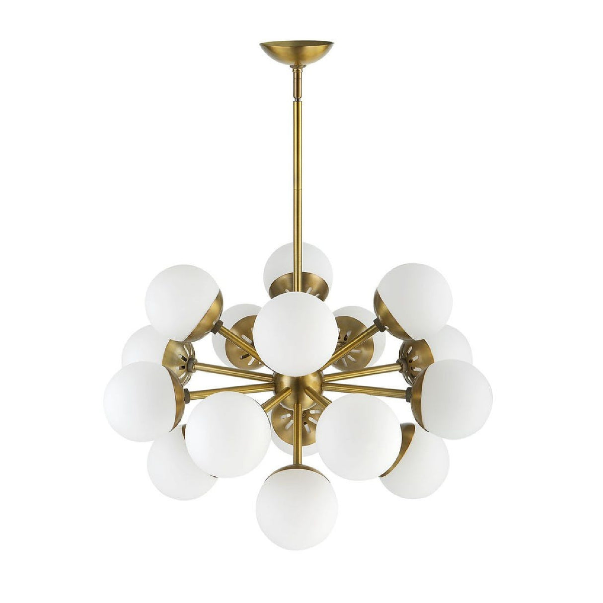 Opal Globes Sputnik Chandelier | Uttermost Droplet - www.oroa.com