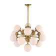 Opal Globes Sputnik Chandelier | Uttermost Droplet - www.oroa.com