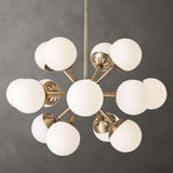 Opal Globes Sputnik Chandelier | Uttermost Droplet - www.oroa.com