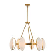 Dome Oval Glass 6-Light Chandelier | Uttermost Oviform - www.oroa.com