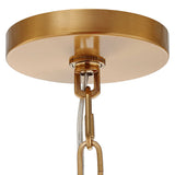 White Silken 6-Light Chandelier | Uttermost Welkin