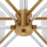 White Silken 6-Light Chandelier | Uttermost Welkin