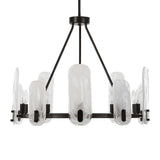 Oval Glass 10-Light Chandelier | Uttermost Ellipse