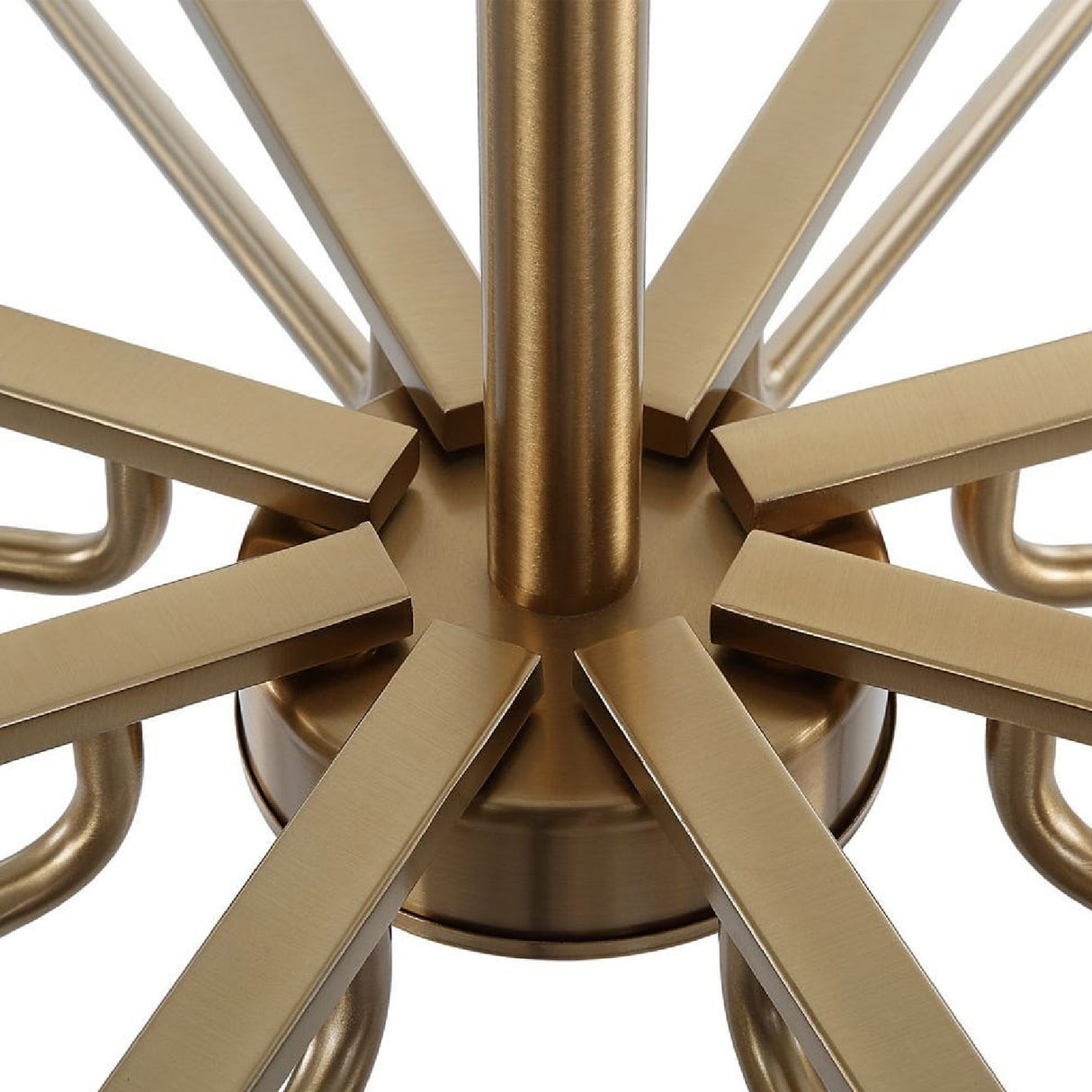 Opal Glass Cones 8-Light Chandelier | Uttermost Lassen - www.oroa.com