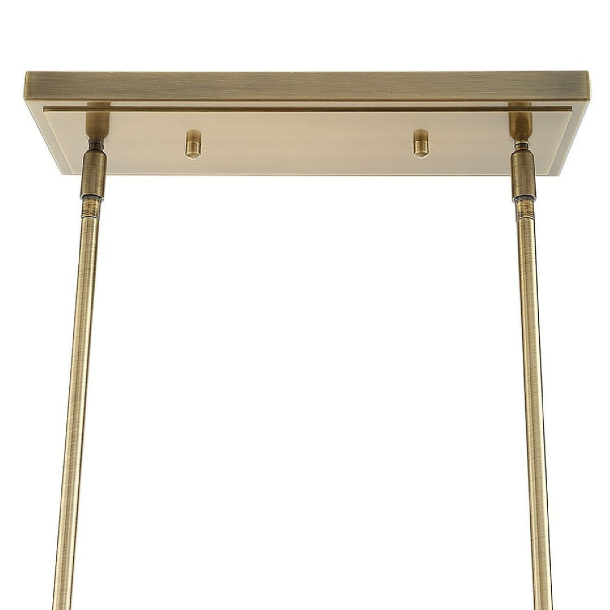 Seeded Glass 8-Light Linear Chandelier | Uttermost Mistie - www.oroa.com