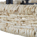 Woven Rattan Ring 8-Light Chandelier | Uttermost Faiyam