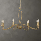 Gold Marquise Inspired 8-Light Chandelier | Uttermost Corella - www.oroa.com