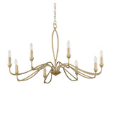 Gold Marquise Inspired 8-Light Chandelier | Uttermost Corella - www.oroa.com