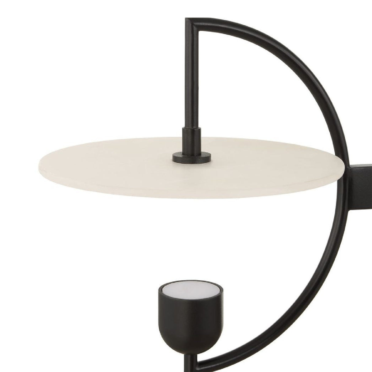 White Alabaster 4-Light Linear Chandelier | Uttermost Kyoto - www.oroa.com