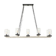 Modern European furniture - Seeded Glass 10-Light Indoor/Outdoor Chandelier - www.oroa.com