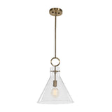 Clear Glass Conical Pendant Lamp | Uttermost Imbuto