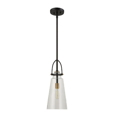 Tapered Clear Glass Pendant Lamp | Uttermost Saugus - www.oroa.com