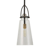 Tapered Clear Glass Pendant Lamp | Uttermost Saugus - www.oroa.com